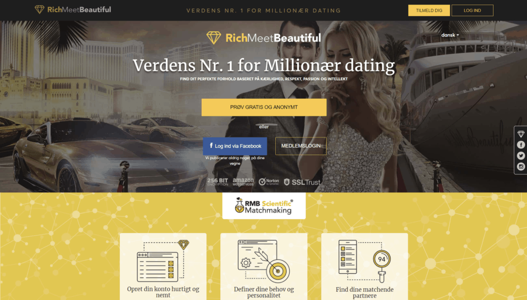 RichMeetBeautiful - Guide til sugardating