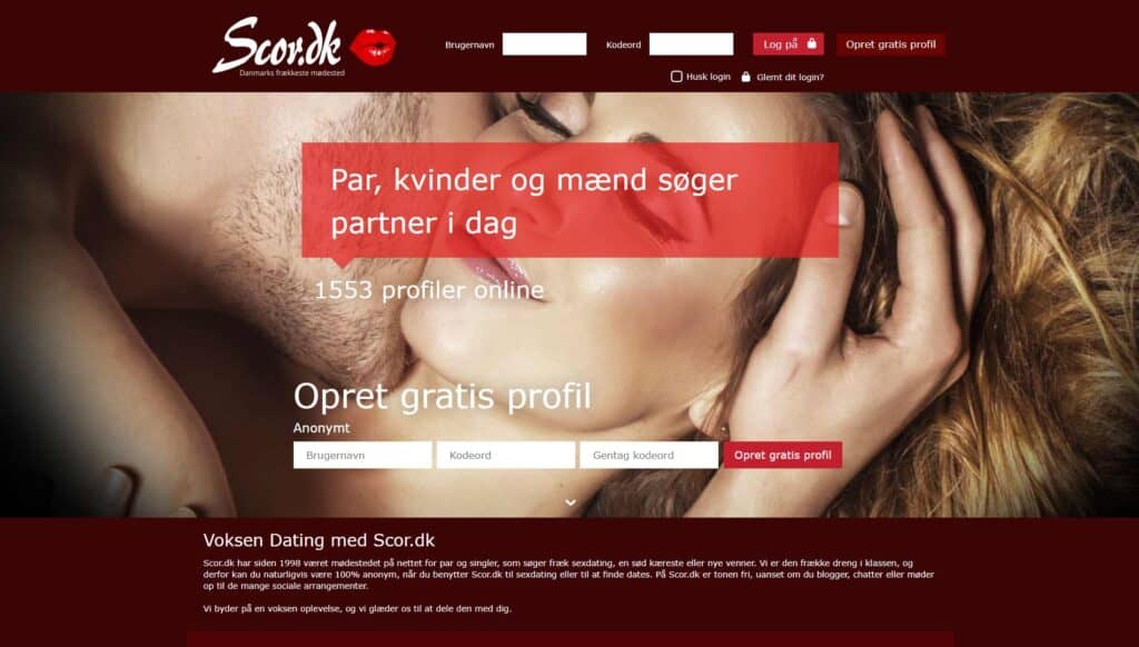 Scor.dk - Screenshot NY - Sex dating