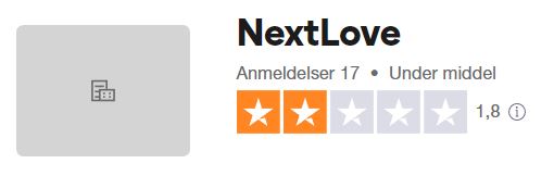 NextLove Trustpilot